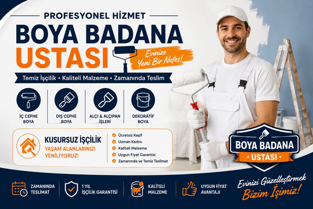 Helvacı boya badana ustası – profesyonel boyacı